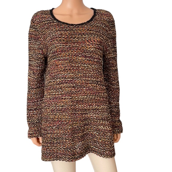 Vintage MISSONI made in Italy knit mohair metallic sweater - Picture 1 of 7